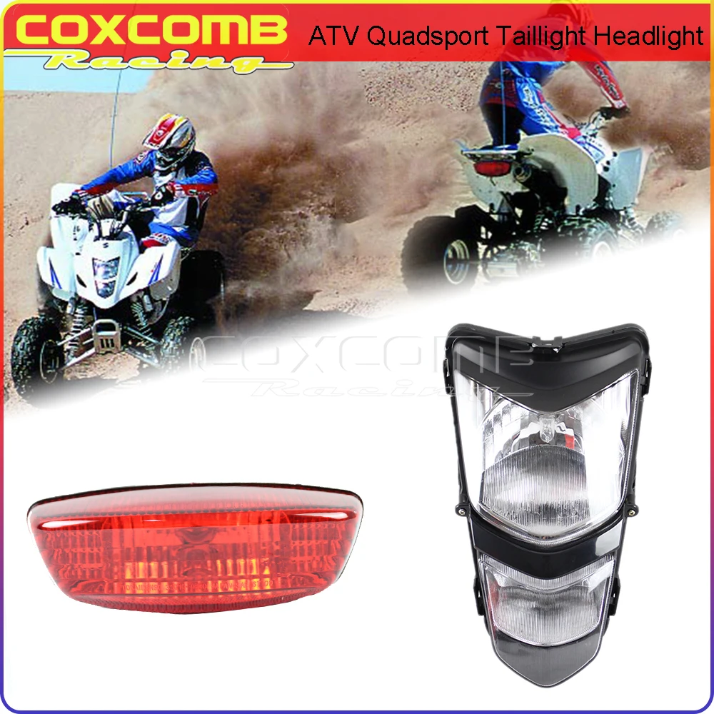 Задний фонарь для квадроциклов Kawasaki KFX400 KSF400 ATV, задний стоп-сигнал для Suzuki Quadsport LT-Z400 LTZ250 LTZ400 LTA400 LTA500