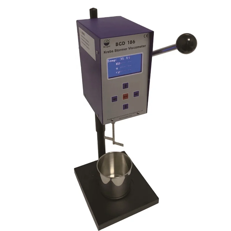 

Laboratory Stormer Viscometer Smart Digital Display Krebs Stormer Viscometer BGD186 For Ink Paint