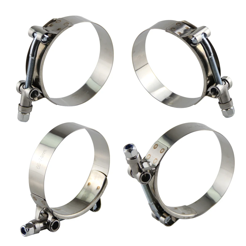 Т-образные болты 304 зажимы из нержавеющей стали x 4 шт. для шланга с наружным