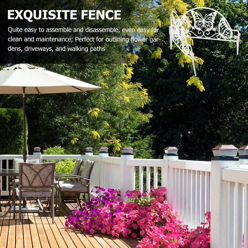 4 шт. уличная ограда садовая задняя граница газон Рождественская елка украшения