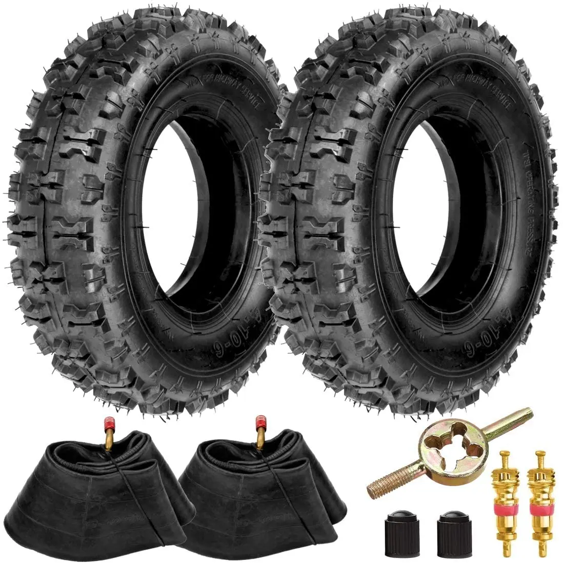 

4,10-6 4,10/3,50-6 NHS трубка для шин для картинга ATV Quad 4 Wheeler мини газон садовый ротатор снегоочиститель трактор для газона