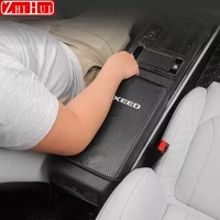 auto parts for chery exeed vx 2021 2022 car styling interior armrest anti dirty pad cover sticker pu leather cover modificated a