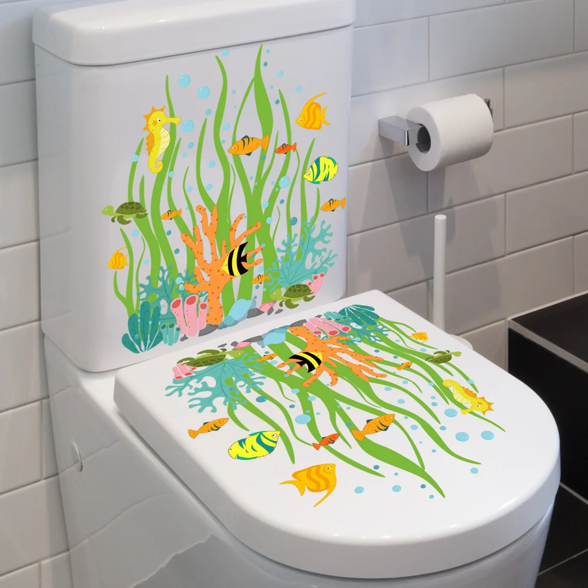 Наклейка на стену в виде морской Медузы