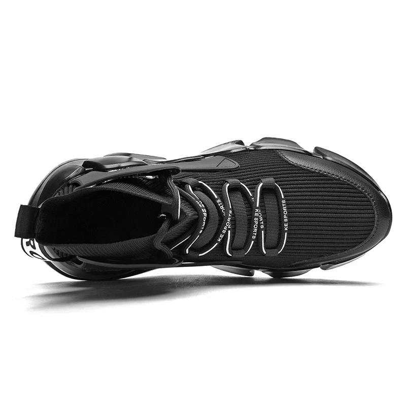 Socks Sneakers Men Knit Upper Breathable Sport Shoes Sock Boots Man Shoes High Top Running Shoes for Men Zapatillas De Deporte