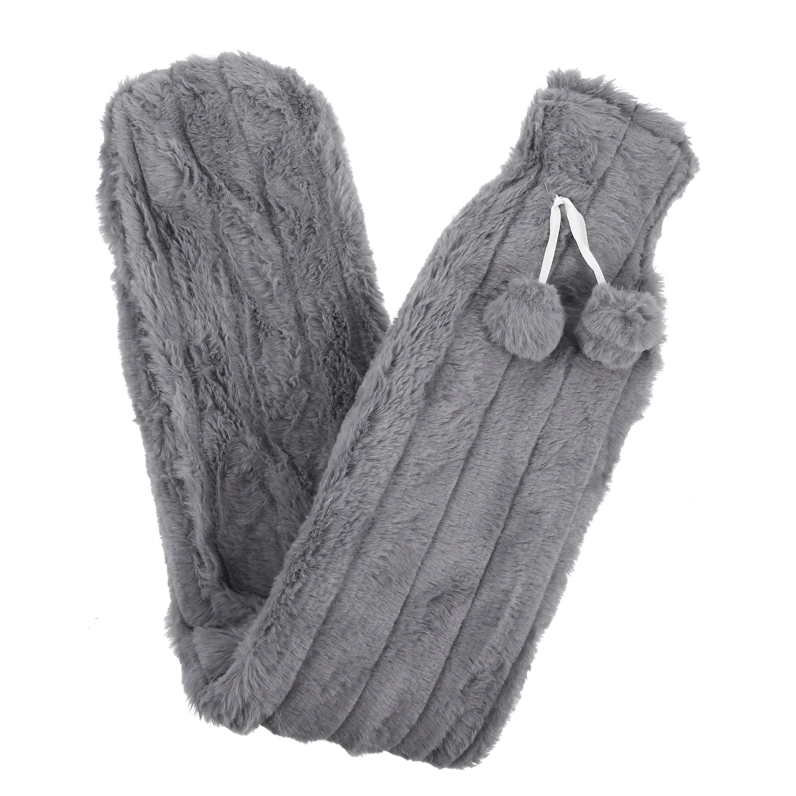 

Длинная сумка для горячей воды, портативная плюшевая сумка для горячей воды, зимняя теплая поясная сумка для воды