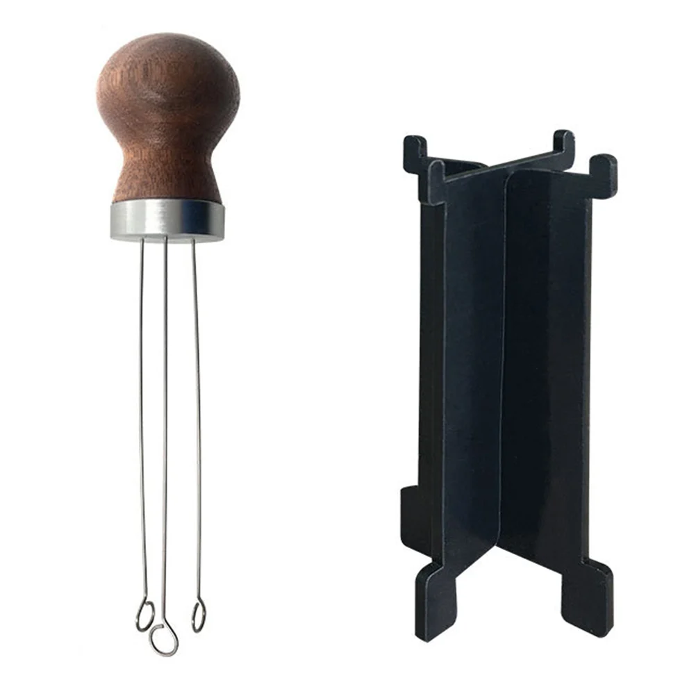 

1 Set of Needle Type Stirrer Tool Coffee Powder Stirrer Metal Coffee Powder Stirring Tool