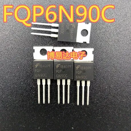 

20 шт./лот FQP6N90C FQPF6N90 6N90 TO-220 MOS