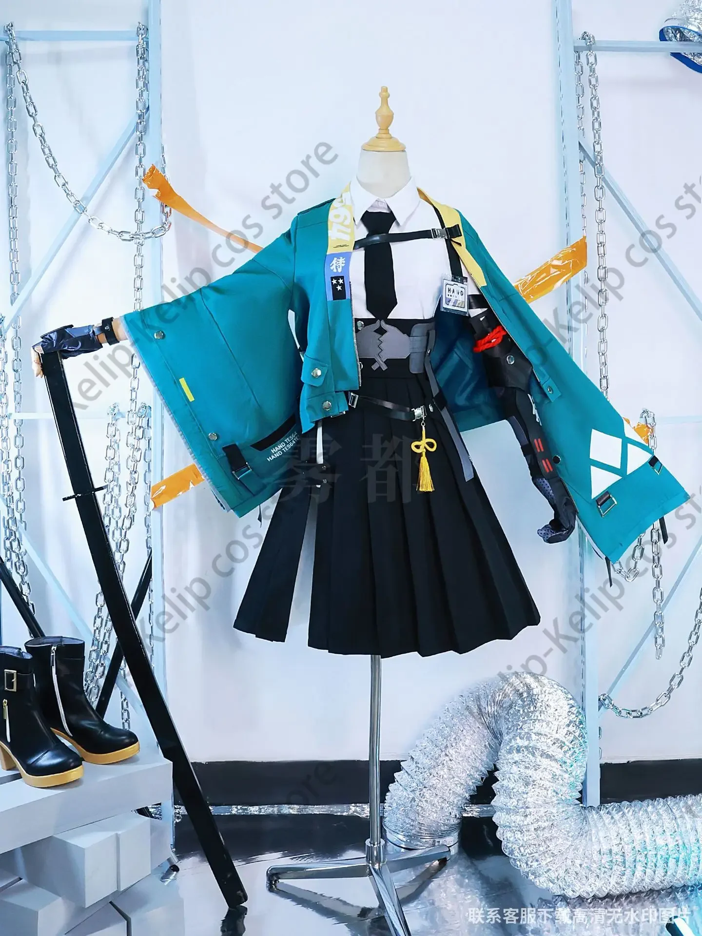 Парик Zenless униформа головные уборы Se Zone Zero Hoshimi Miyabi костюм для косплея 6 Void Hunter