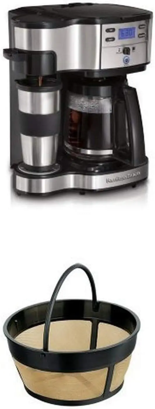 

Serve Brewer and Full Maker and 80675 Permanent Gold Tone Filter Bundle