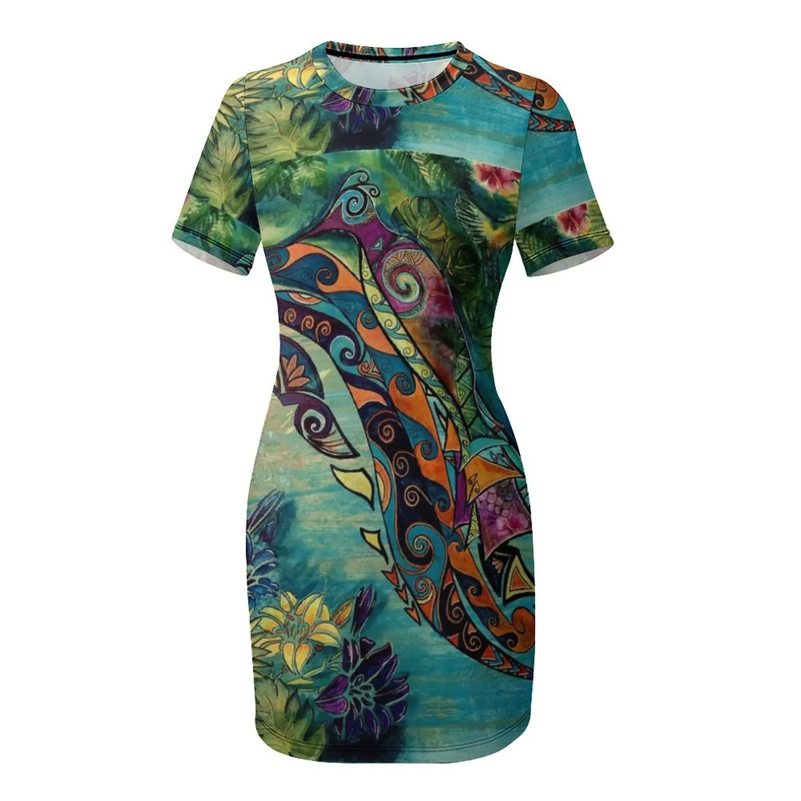Платье Tui Bird с короткими рукавами женские модные платья одежда платье