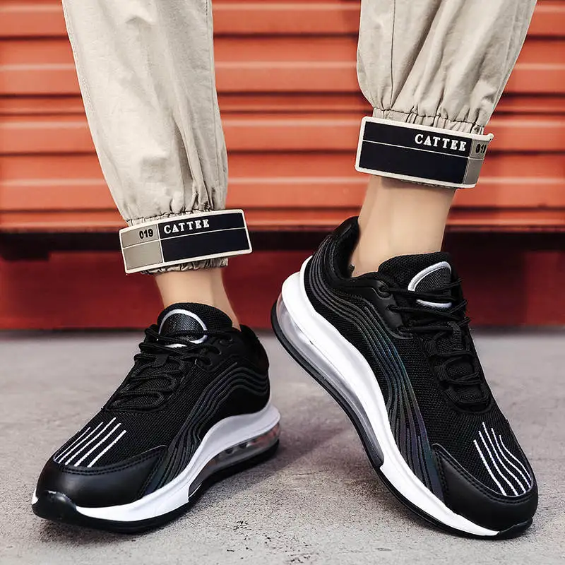 

Мужские высокие кроссовки серебристого цвета, оригинальная брендовая теннисная Мужская классическая обувь, удобные мужские защитные туфл...