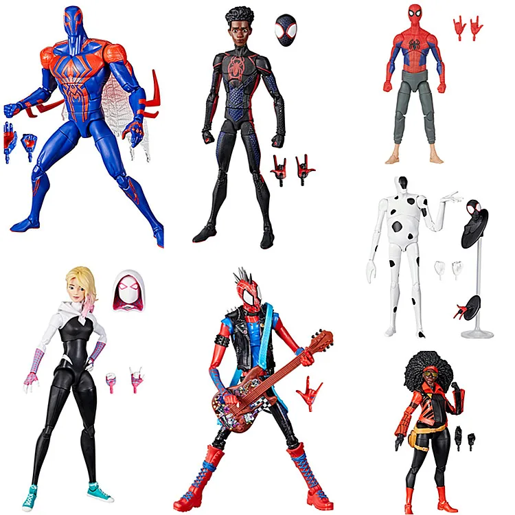 

6inch Marvel Legends Spider-Man Figure Across The Universe 2099 Punk Gwen Spot 6" Figure Action Figure Collectible Toy Kids Gift