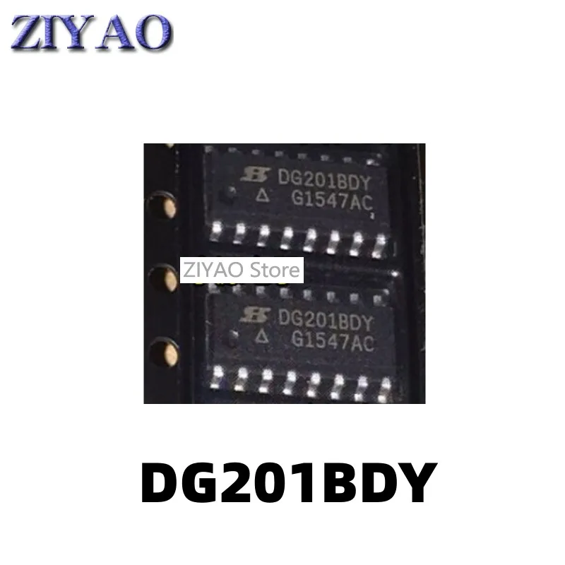 1 шт. DG201 DG201BDY DG201BDY-T1-E3 SMD SOP-16 четырехъядерный аналоговый коммутационный чип