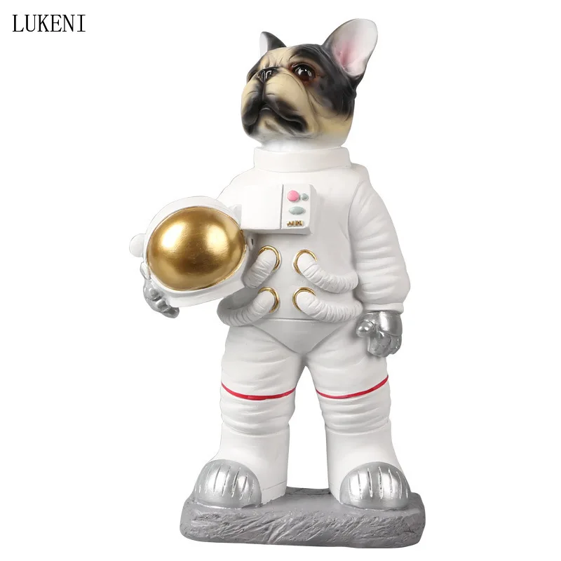 

Креативное украшение из каучука в скандинавском стиле, украшение для кошек и собак, украшение для дома, гостиной, астронавта, украшение для рабочего стола