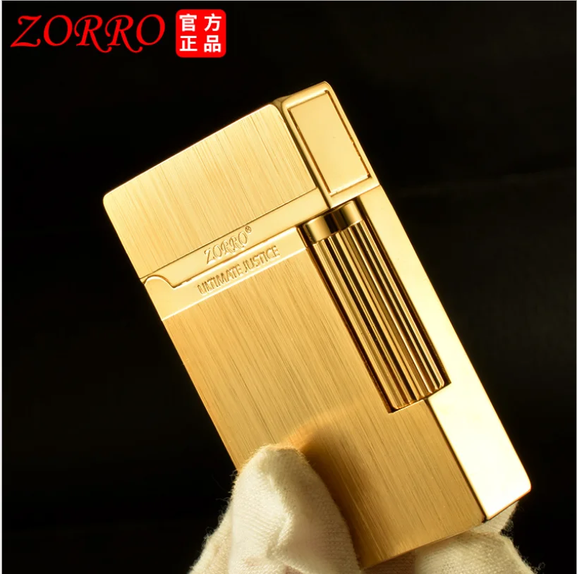 Zorro 612 classic design kerosene smoking igniter Metal creative retro windproof Oil cigarette lighter fashion man gift -105 g