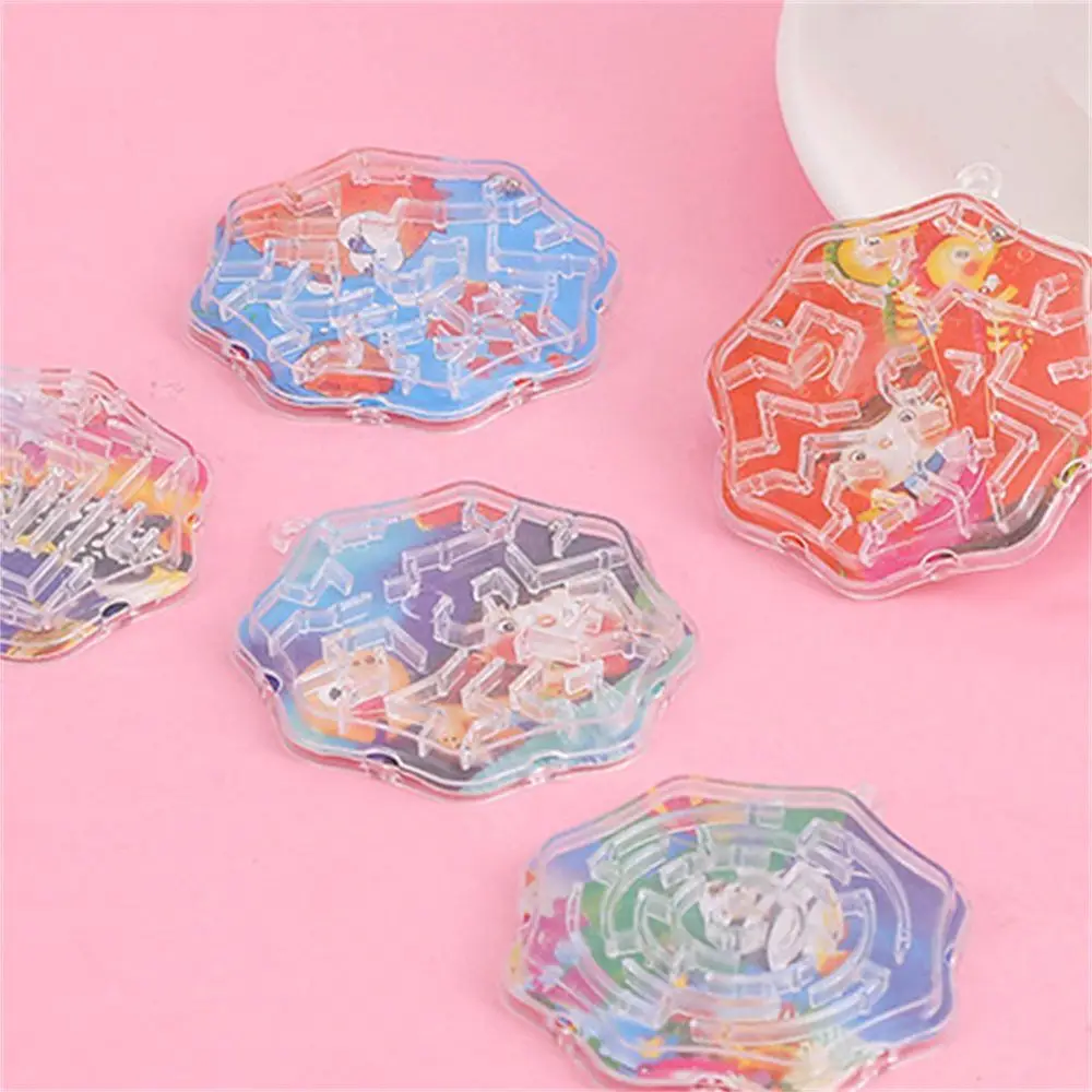 

10Pcs Magic Octagon Puzzle Speed Labyrinth Track Maze Toy For Children Kids Gift