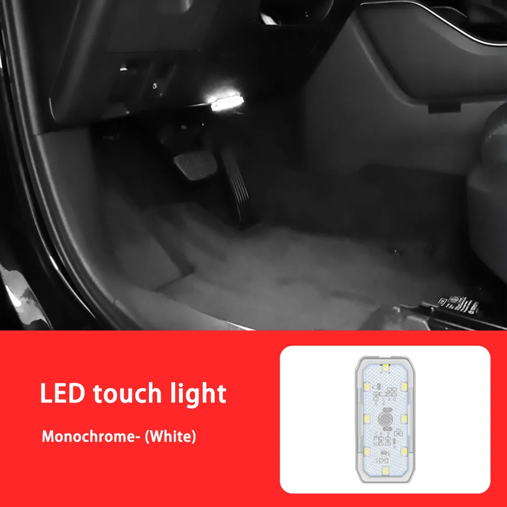 

100% Brand New Car Interior Lights Reading Light 5V ABS+LED Car Interior Lights Car Reading Light Touch Sensor Switch