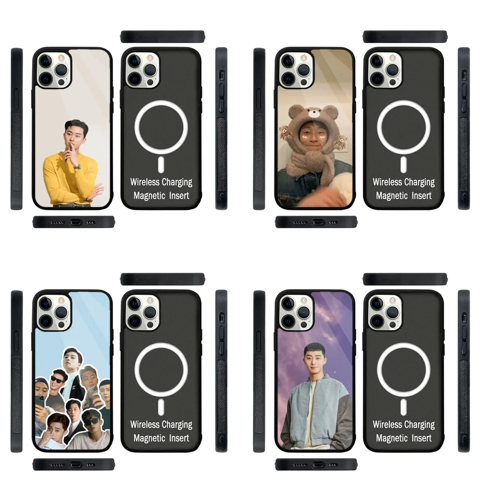 Чехол для телефона P-Park Seo Jun Kpop с сильным магнитом IPhone 15 14 13 Pro Max Plus 11 12 Мини