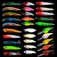 s0259 30pc lure bait set about 432g fake bionic bait free mixing set product category explosive hook packaging opp bagbarbed abs