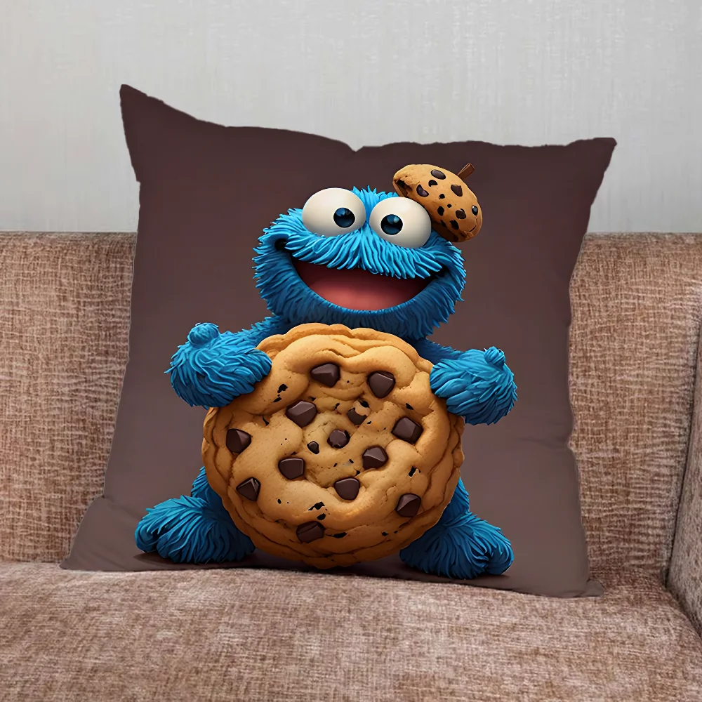 Забавная наволочка C-Cookie-M-Monster для дома, спальни, автомобиля, офиса, украшения, гостиной, дивана, наволочка, подходит (art.: 3920cc0ee6f07) - 3920cc0ee6f07