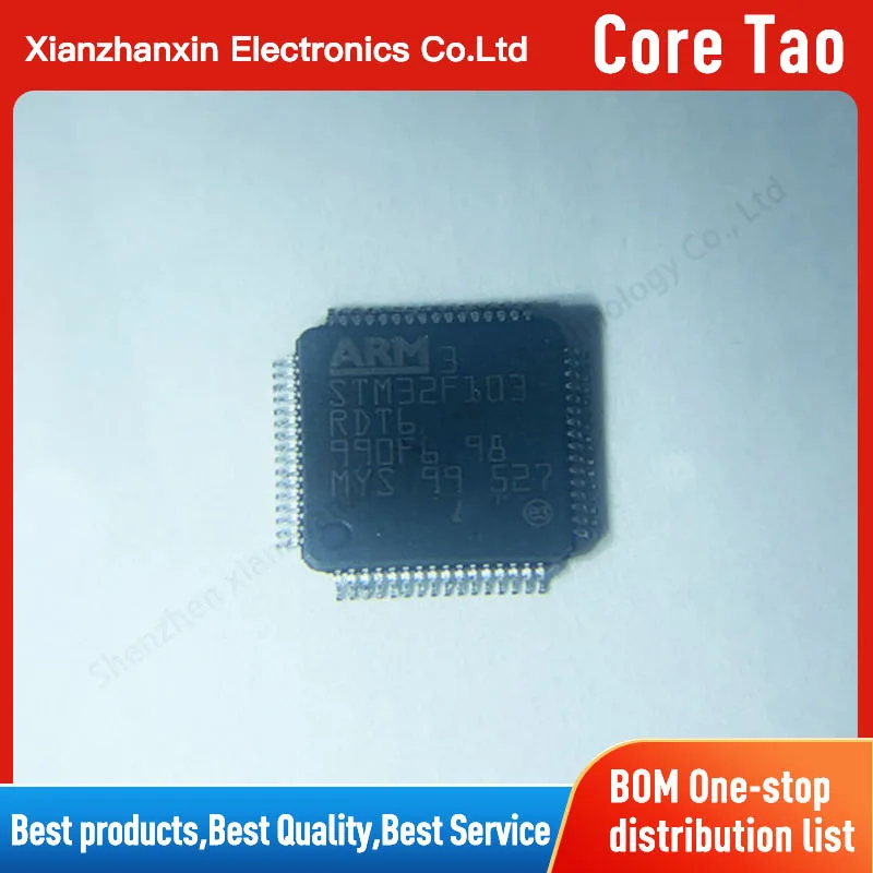 Микроконтроллер ARM STM32F103RDT6 STM32F103 RDT6 LQFP64 1 шт./лот |