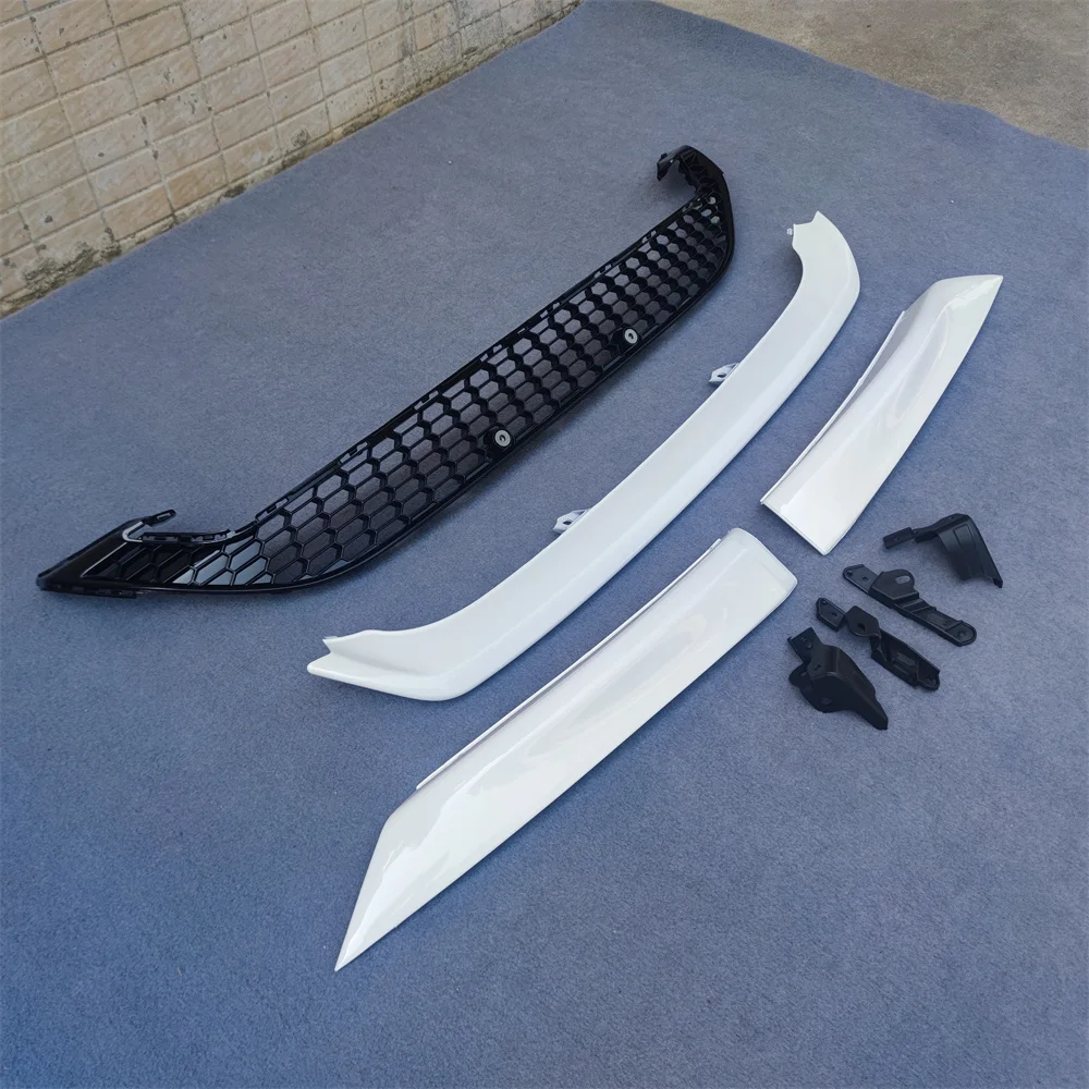 

Комплект переднего бампера для губ, белый спойлер для Ford Focus 2015 2016 2017 2018