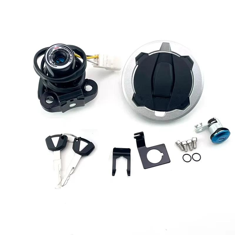 

Подходит для 2017-2022 Kawasaki Z800 Z900, переключатель зажигания, крышка топливного газа, набор ключей для замка сиденья Z800/900 2017 2018 2019 2020 2022