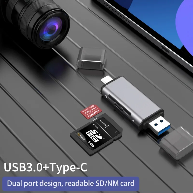 Адаптер для ПК и ноутбука кардридер подключи работай USB 3 0 + Type-C конвертер