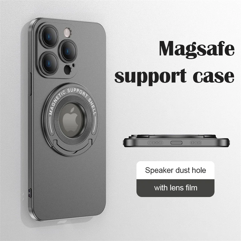 

Чехол Magsafe для IPhone 14pro Max 13 12 11, с невидимым держателем