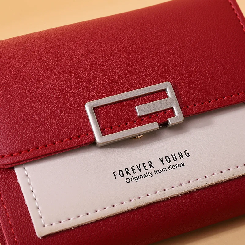 Women Wallet Fashion Card Holder Coin Purse Female Small PU Leather Quality  New Clutch Money  Bag