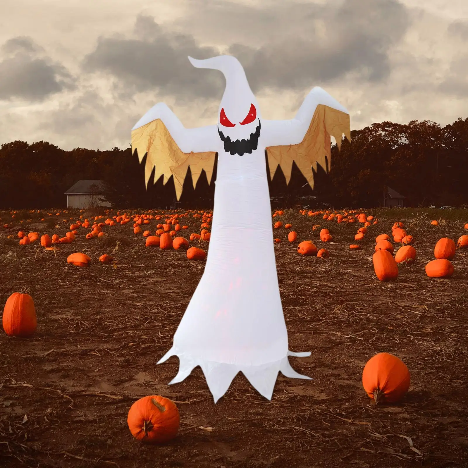 

Inflatable Decor Halloween Inflatable Scary Specter for Atmosphere Supplies Party