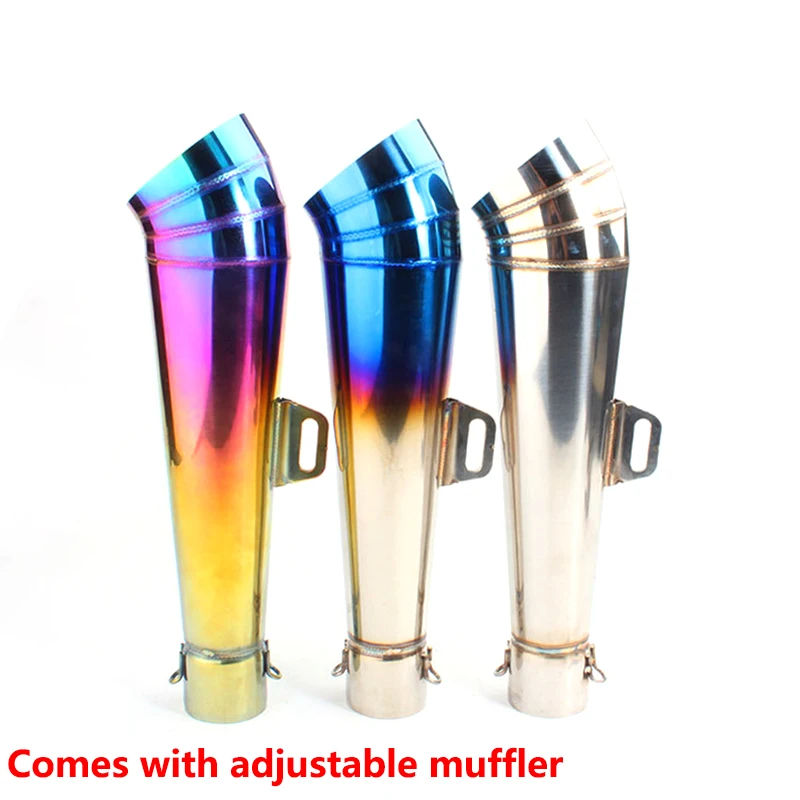

51mm Universal Motorcycle Exhaust Muffler Pipe Moto Racing