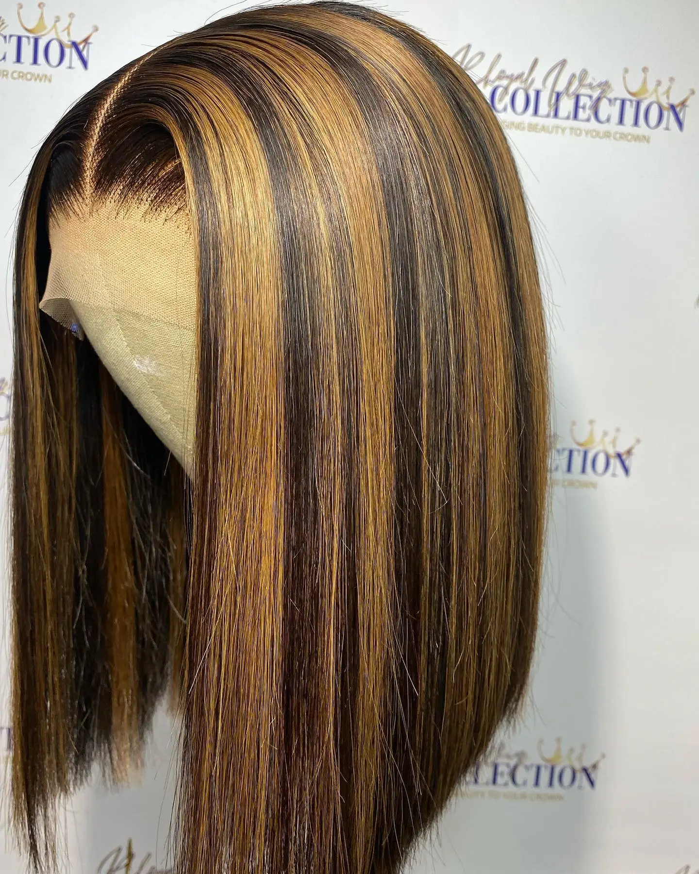 

Хайлайтер боб парик прямые 13x6 кружевные передние человеческие волосы парики короткие Омбре #4/27 человеческие волосы парик средней части бра...