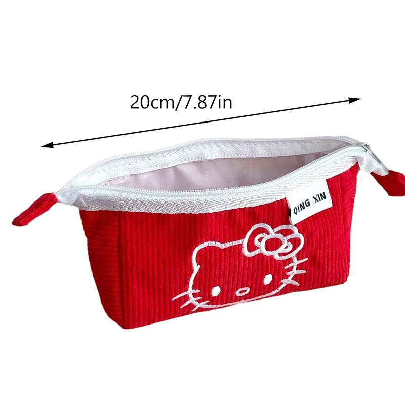 Kawaii чехол для ручки Hello Kitty Sanrio KT Cat косметичка большая вместительная сумка ручек