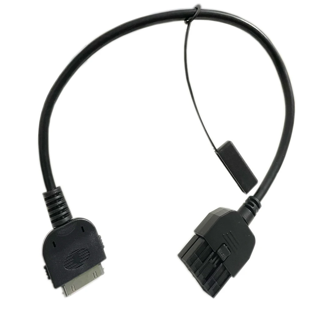 Черный аудиокабель кабель с интерфейсом Aux для NISSAN Infiniti Автомобильный USB-кабель