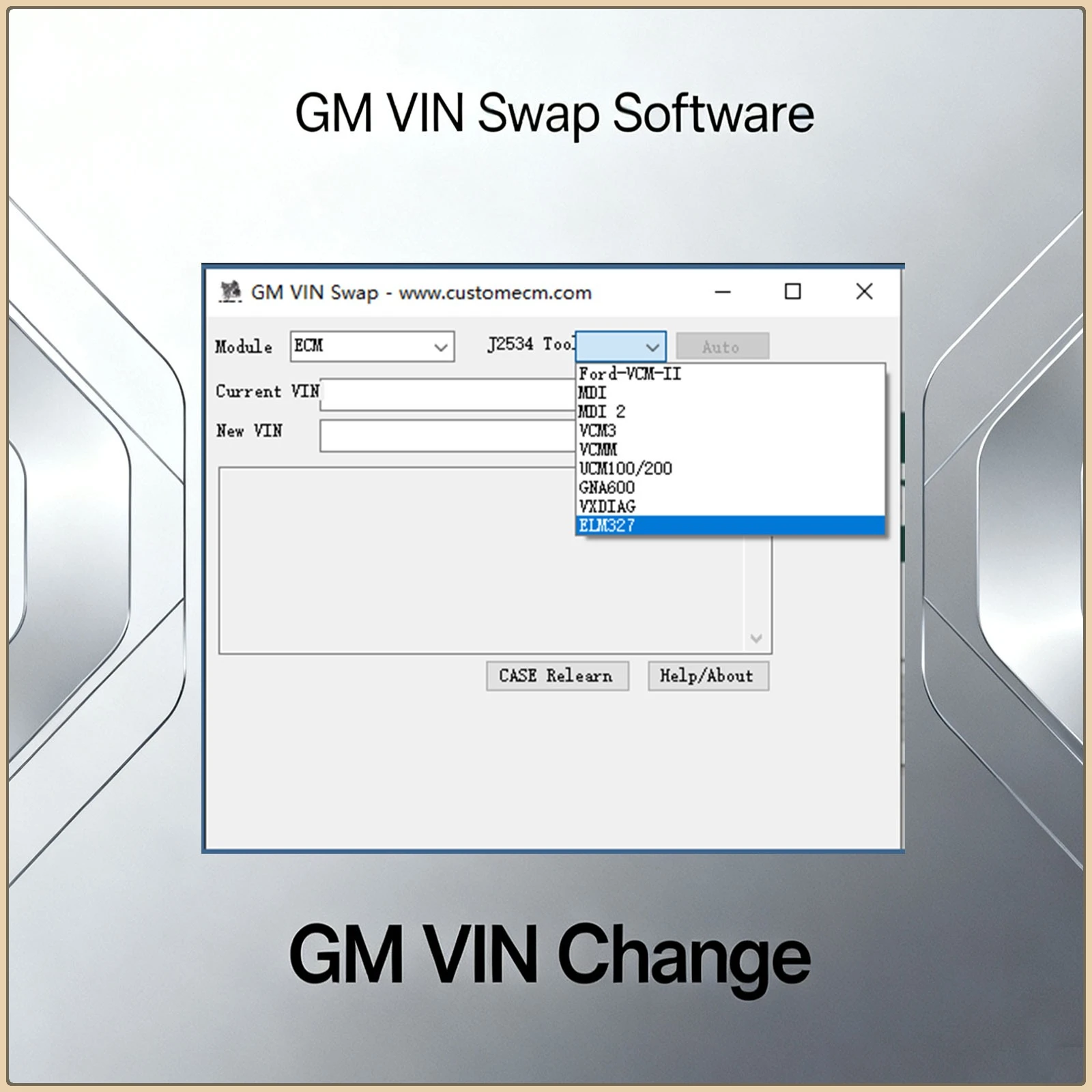 

Для GM Change VIN Read Write Vin Swap Tool Мягкие модули управления транспортными средствами VIN через модули (ECM/TCM/BCM/IPC) с использованием устройств J2534