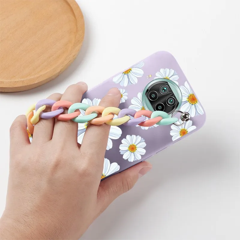 Чехол для Xiaomi Mi 10 T Lite радужная цепочка ТПУ чехол 10TLite t lite Mi10T матовый mi10lite 10tlite -