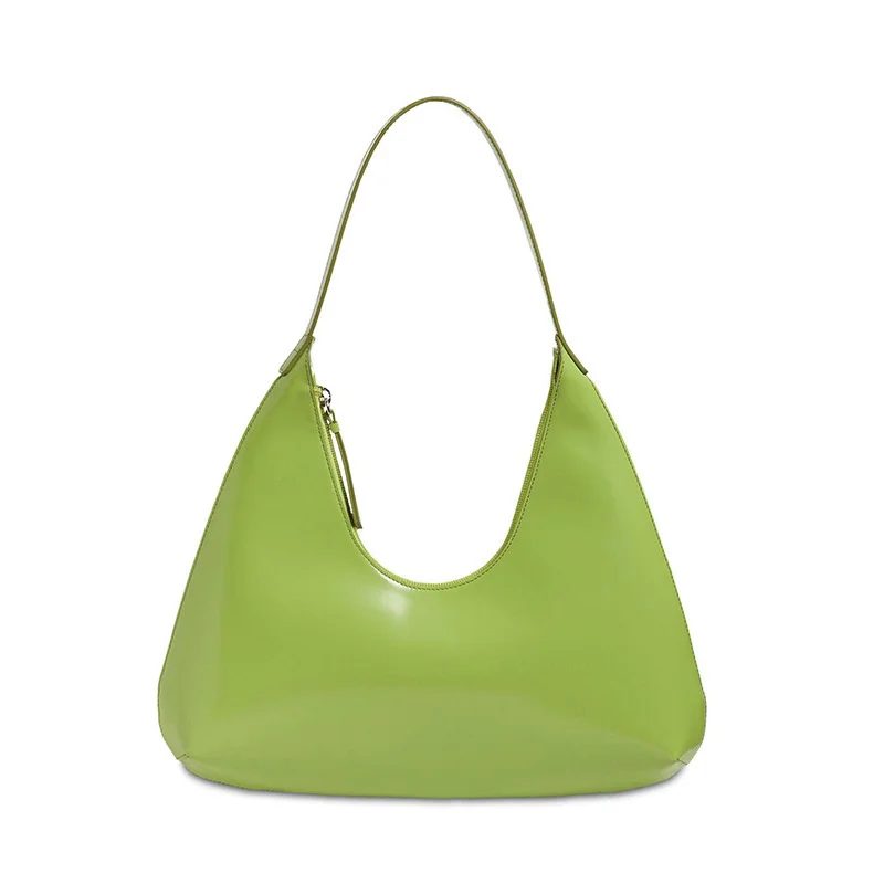 

Новая женская сумка на плечо 2022, дизайнерский кошелек из искусственной кожи и сумочка, женская модная повседневная вместительная сумка-хобо зеленого цвета с авокадо