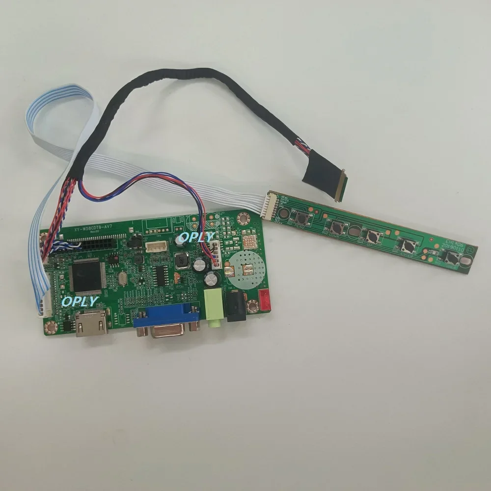 Плата контроллера 58C для LP171WU7-TLB1 LTN170CT10 HDMI-совместимая светодиодная панель VGA 1920X1200