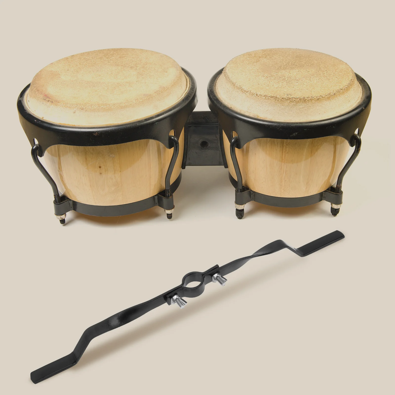 Bongo Drum Stick Tool Trays Bracket Accessories Drum Stand Supplies Iron Drum Support Supplies enlarge