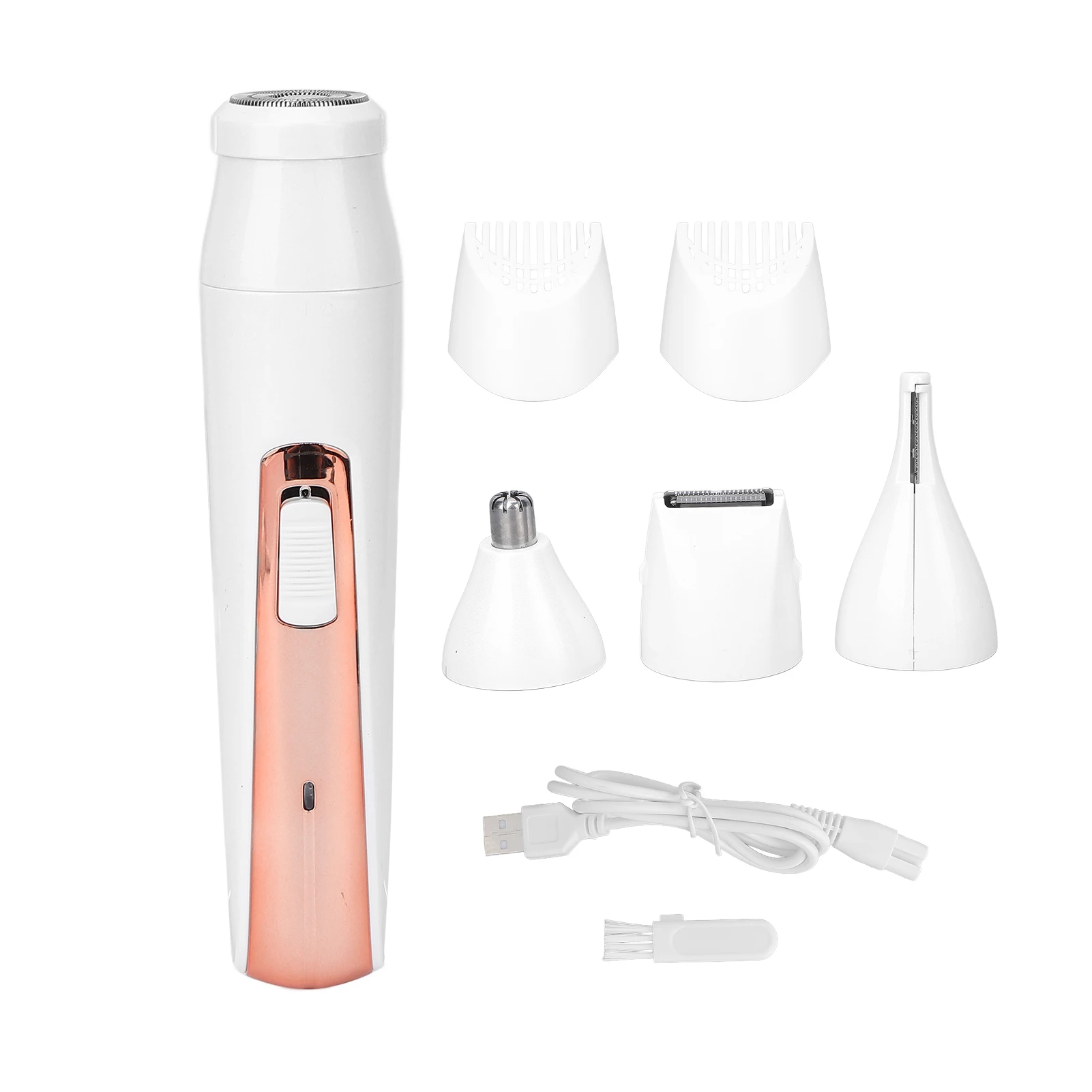 

4 In1 Hair Remover Electric Painless Cordless Rechargeable Women Shaver for Eyebrow Nose
