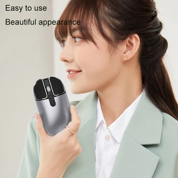 Xiaomi Mouse 2.4Ghz Wireless Bluetooth Dual Mode Computer Mouse Mute Charge Computer Office Ultra Thin Fashion Mini Mouse 5