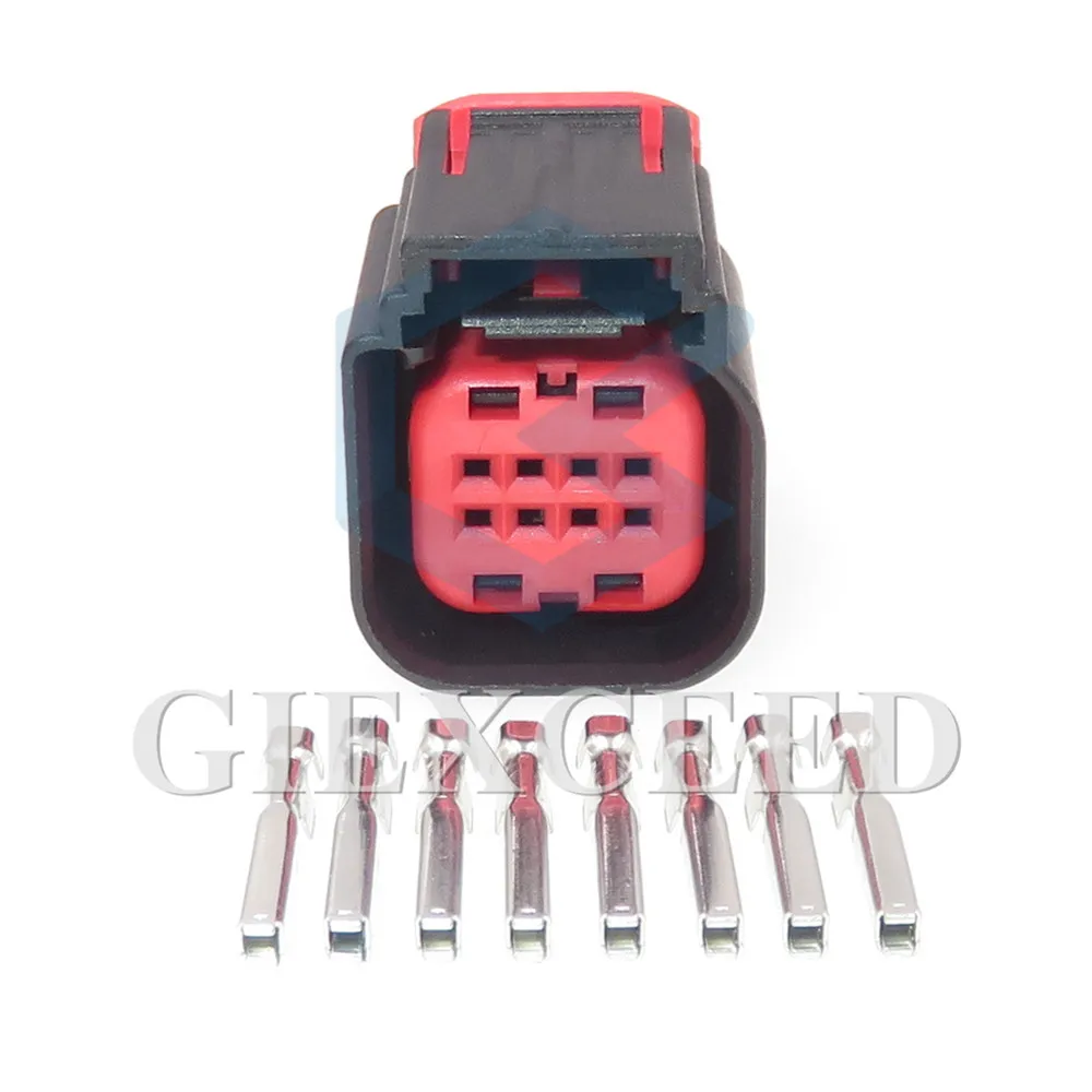 

2 комплекта, 8-контактный разъем 1411001-1, автомобильный водонепроницаемый герметичный разъем