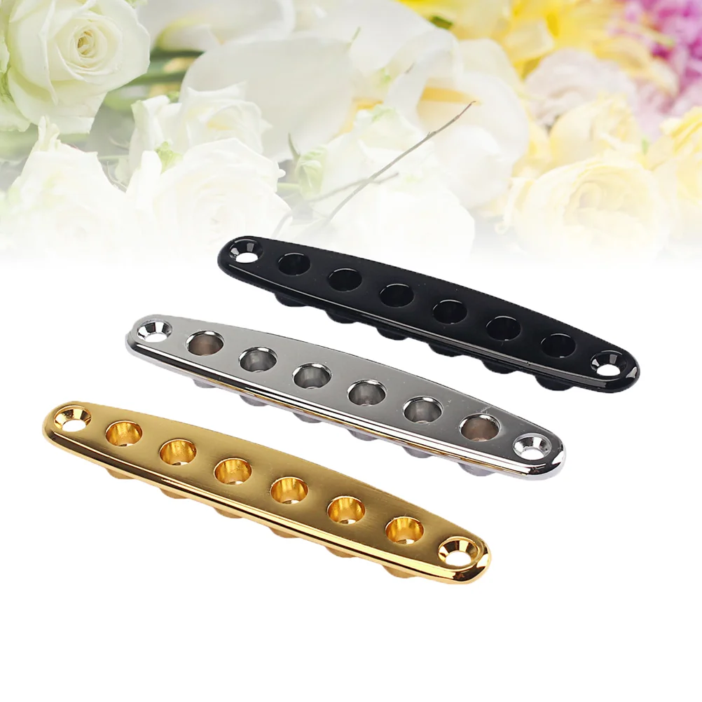 

3 PCS Guitar Instead String Ferrules Bushing Through Body String Mounting Ferrules Guitar Parts Accessories for Bass Guitar