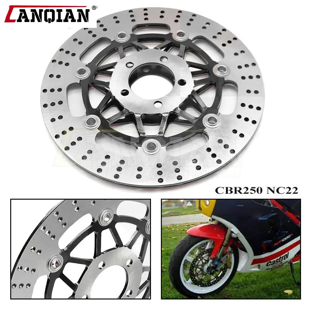 276mm CBR250 NSR250 Motorcycle Front Brake Disc Plate Rotors For Honda CBR 250 MC22 1990-1994 NSR 250 MC18 MC21 MC28 1989-1994