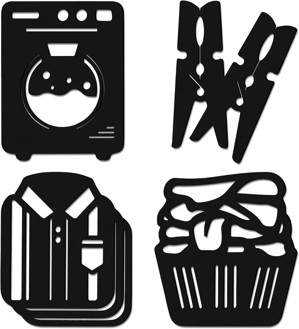 Привлекательный стильный табличка для стирки в деревенском стиле