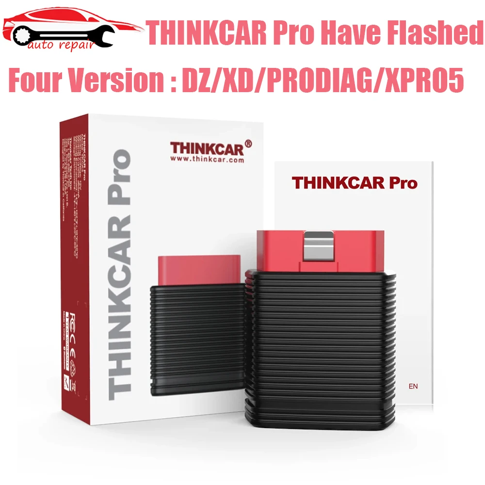Сканер THINKCAR Pro PK DBSCAR 7 THINKDIAG2 DBSCAR5 GOLO PRO4 Bluetooth OBDII с DIAG/ZONE или X/DIAG