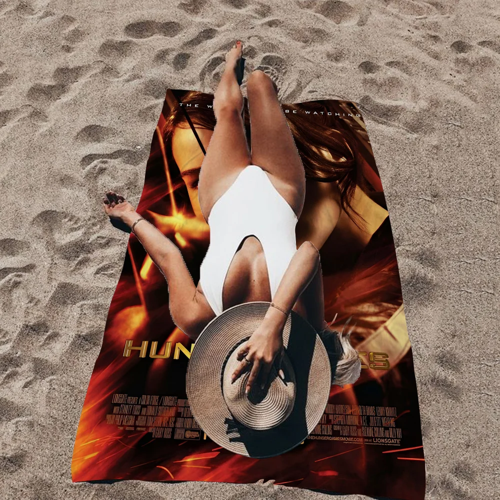 Одеяло из микрофибры The Hunger Games 3 быстросохнущие пляжные полотенца