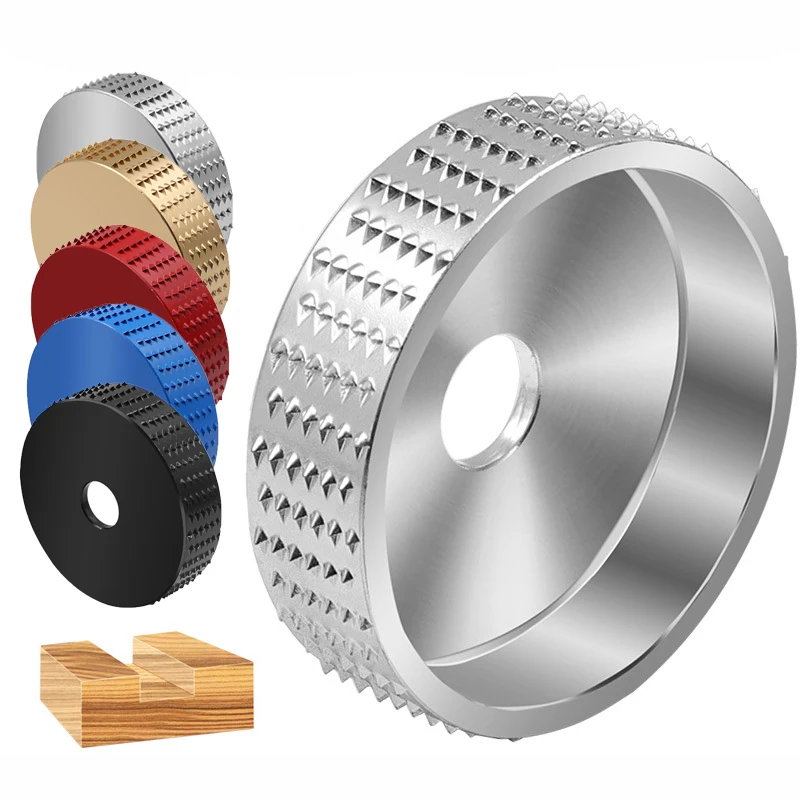 

16mm/22mm Bore Round Wood Angle Grinding Wheel Polishing Sanding Carving Rotary Tool Abrasive Disc Tools for Angle Grinder