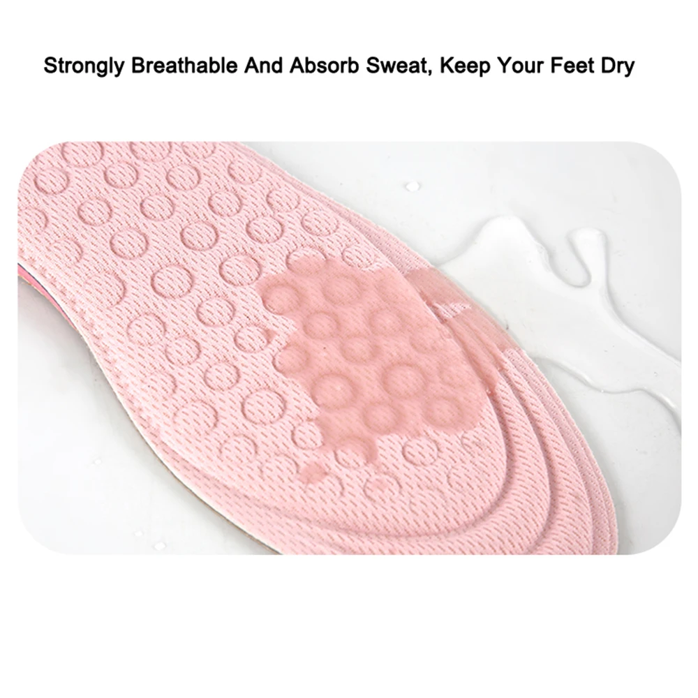 Invisiable Height Increase Insoles for Shoes Women Men  Memory Foam Massage Soft Shoes Sole Pad Shock Absorption Shoe Insole